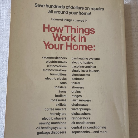 VTG How Things Work In Your Home (and What To Do When They Don’t)Time Life Books - Picture 11 of 12